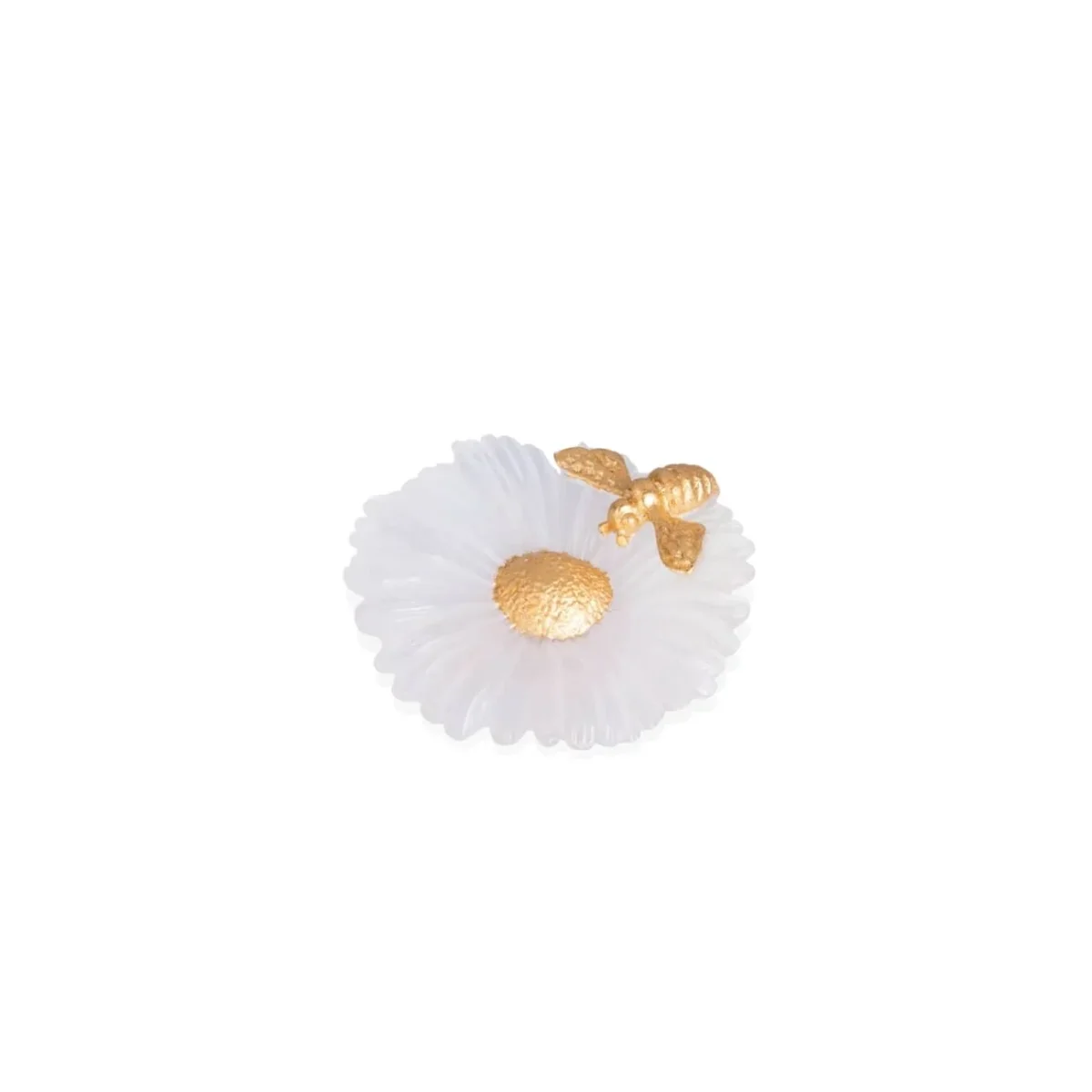 Or d’Abeille decorative flower Daum
