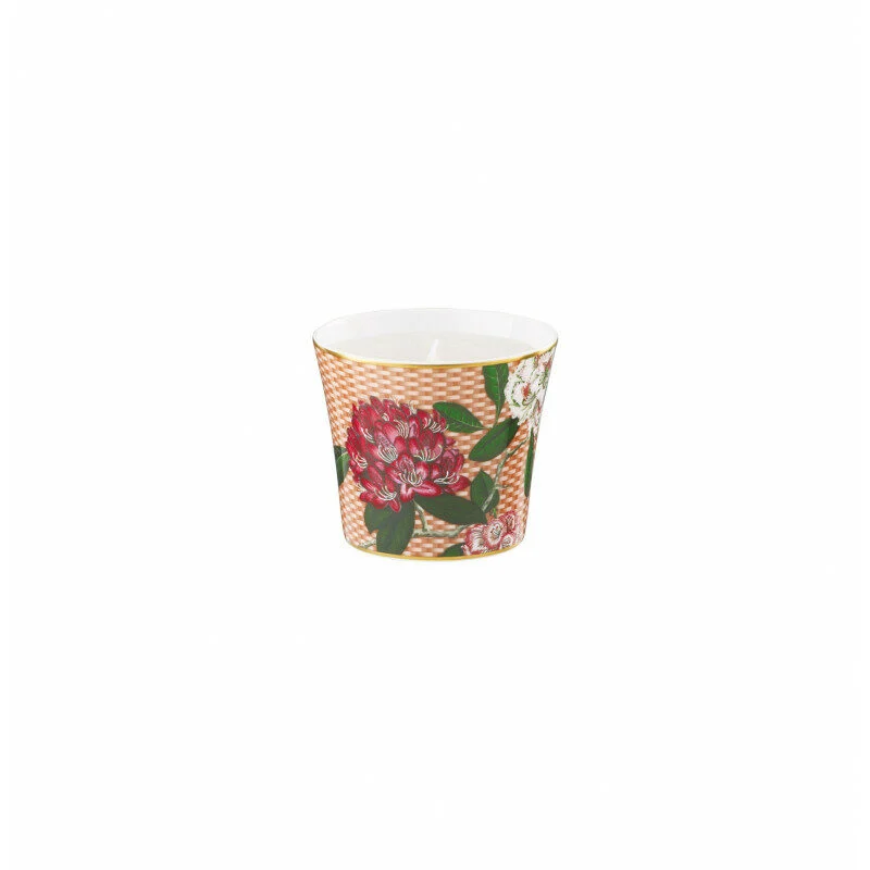 Candle pot 8 cm Rhododendron Trésor Raynaud