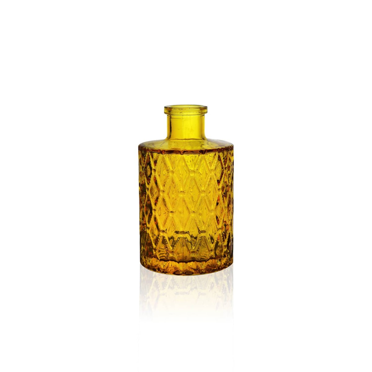 Mini vase en verre ambre N°9